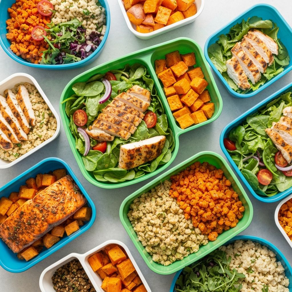 Balanced daily meals